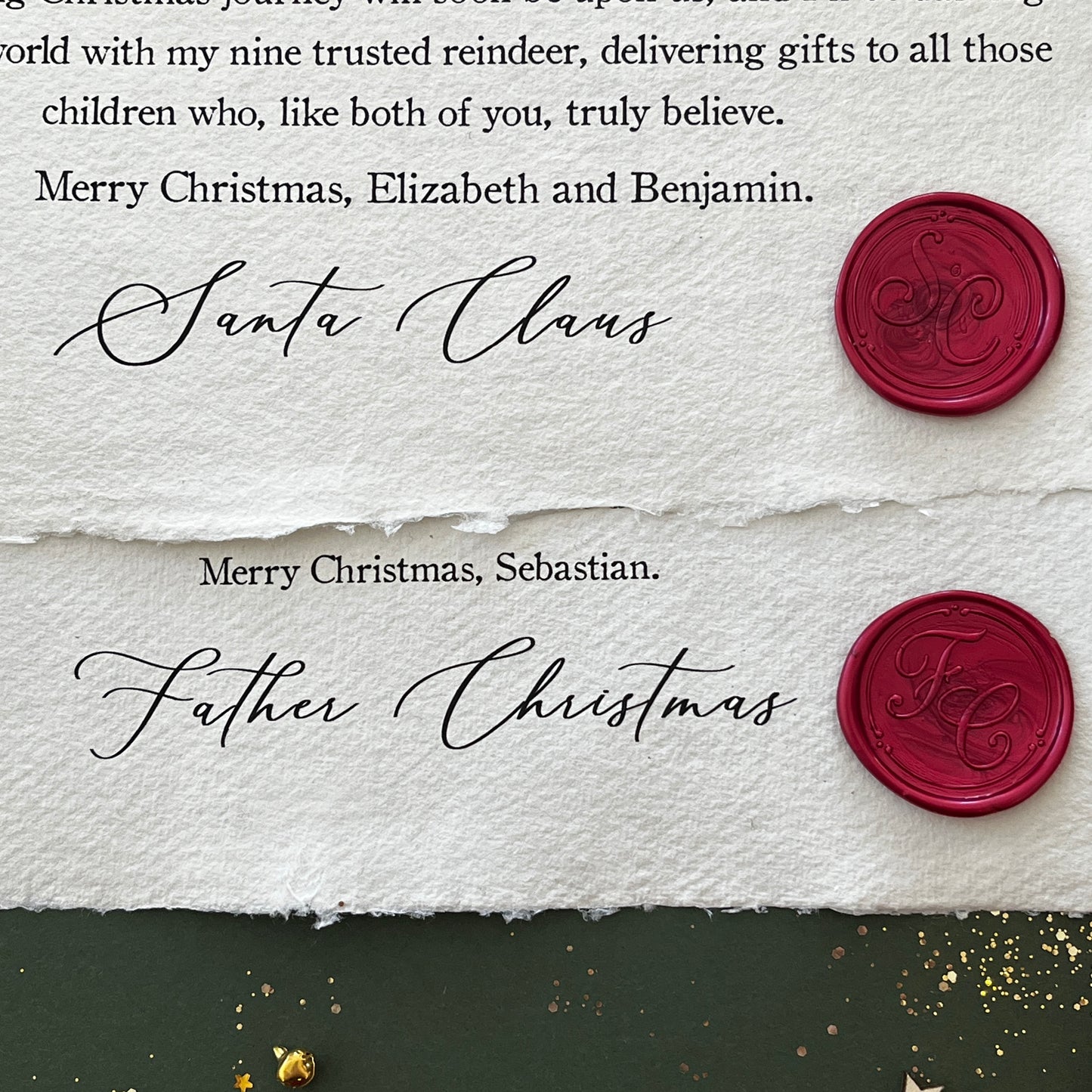 In Your Own Words - Custom Magical Letter from Father Christmas