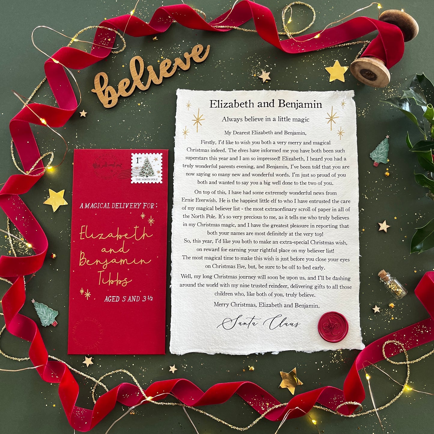 The Sibling Believe Letter