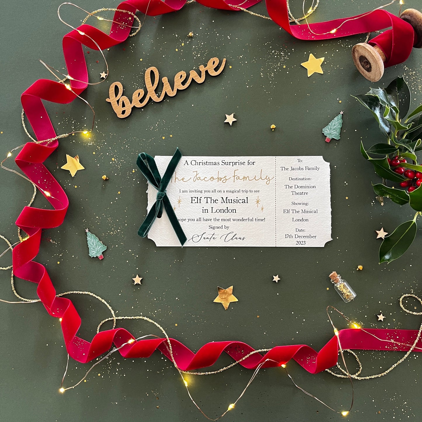 The Sibling Magical Ticket and Letter Bundle