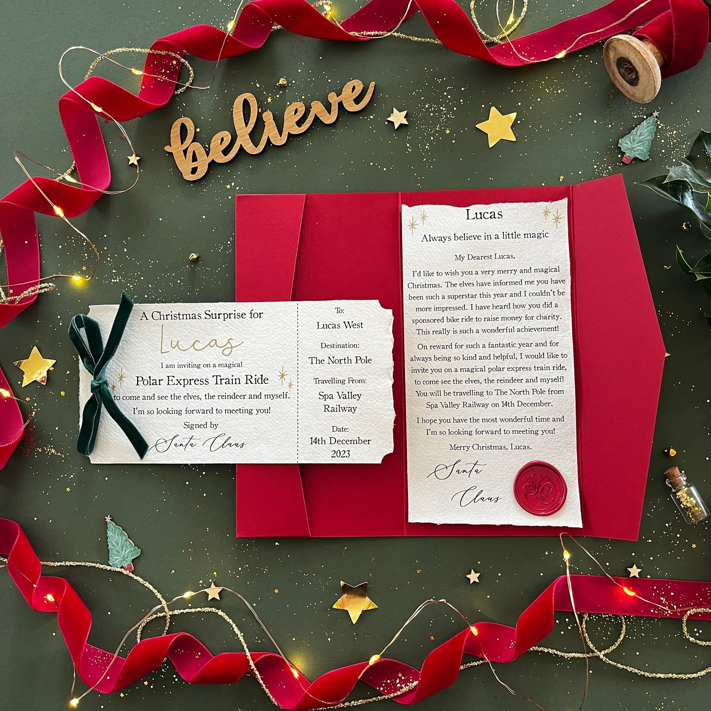 Magical Ticket and Letter Bundle