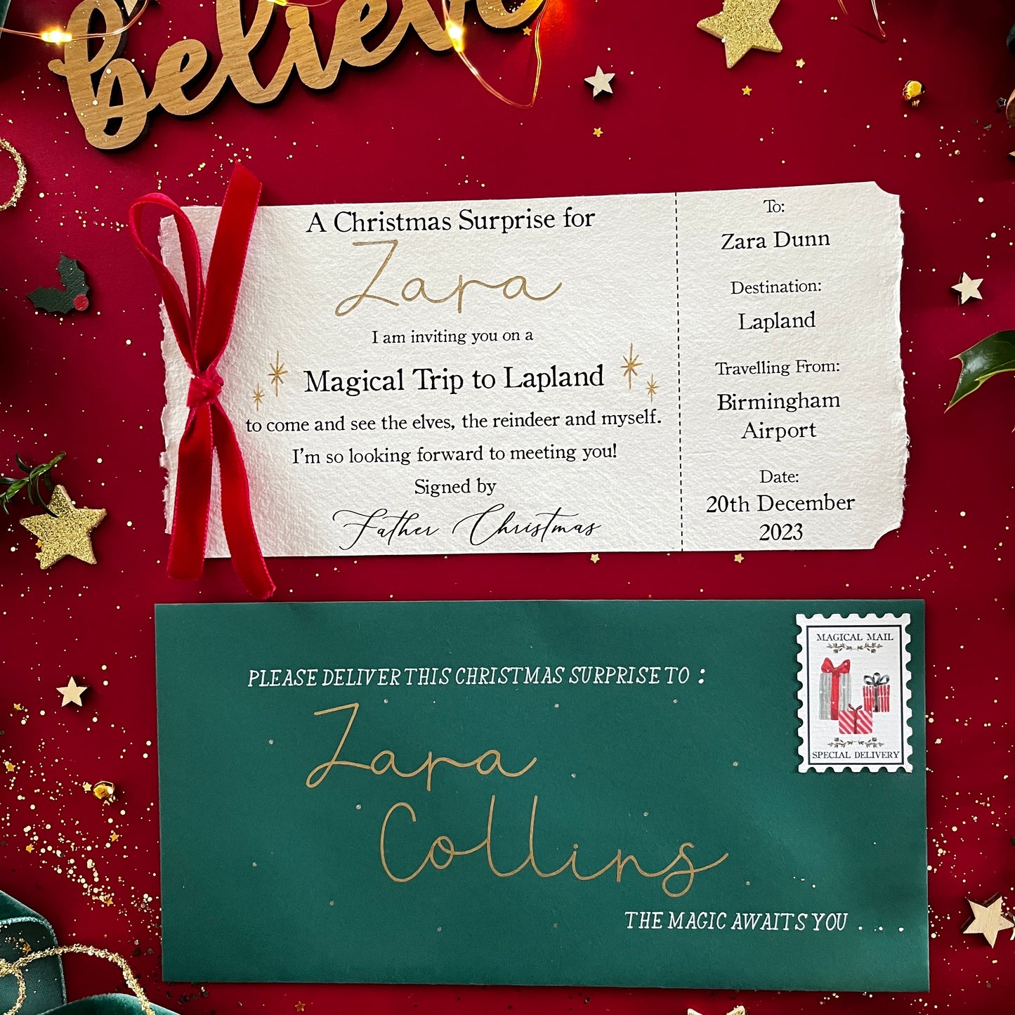 Magical Christmas Ticket