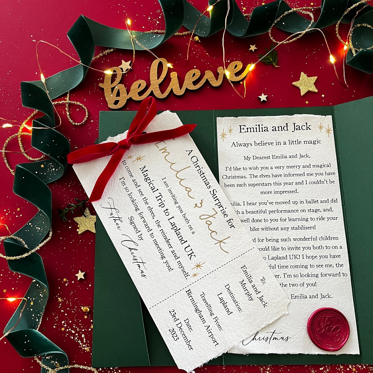 Magical Ticket and Letter Bundle