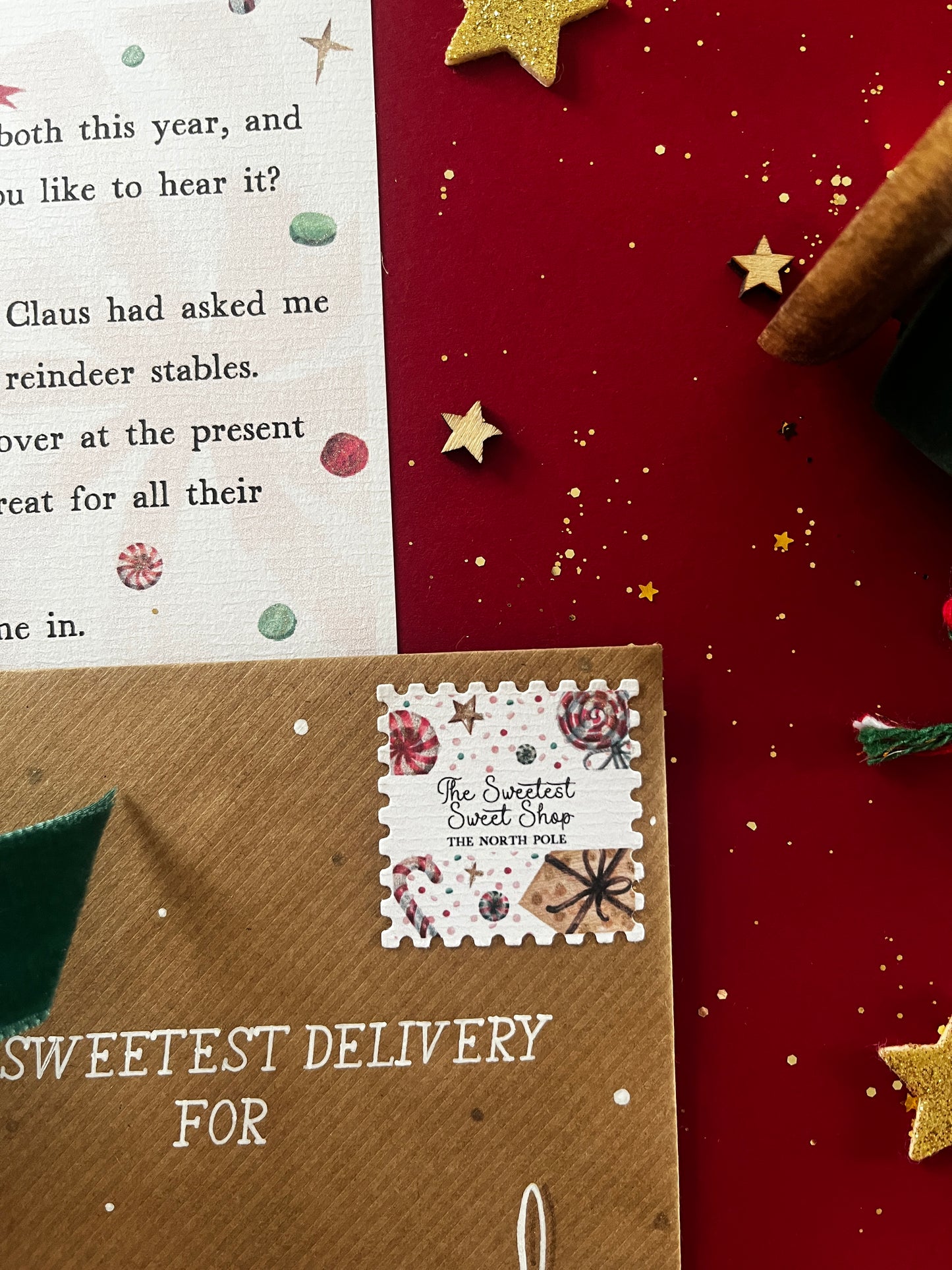 The Sweetest Delivery for Two, from Father Christmas