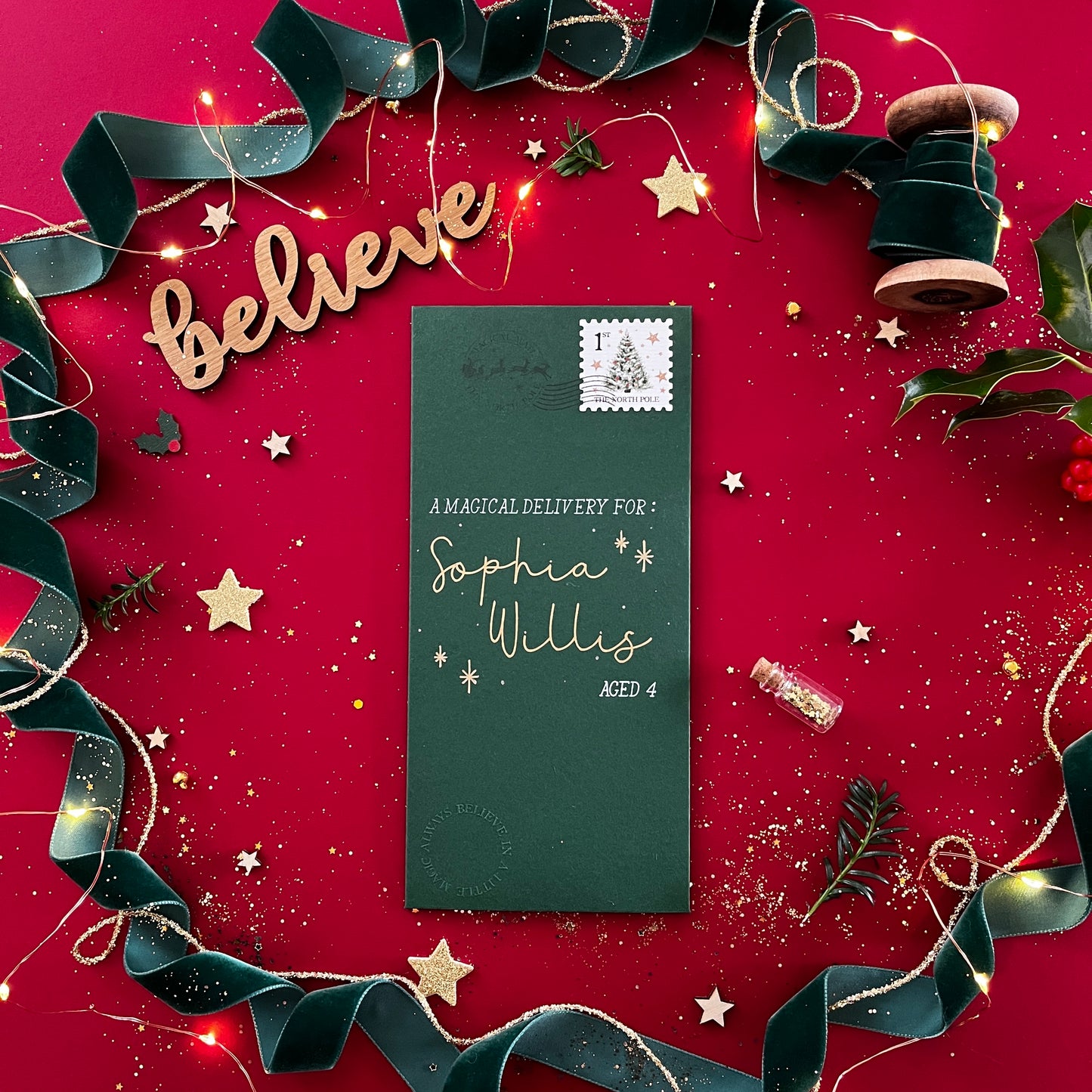 In Your Own Words - Custom Magical Letter from Father Christmas