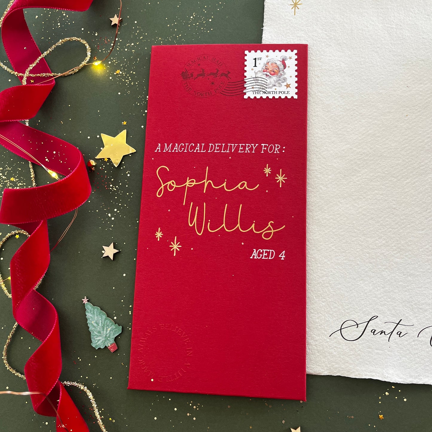 In Your Own Words - Custom Magical Letter from Father Christmas