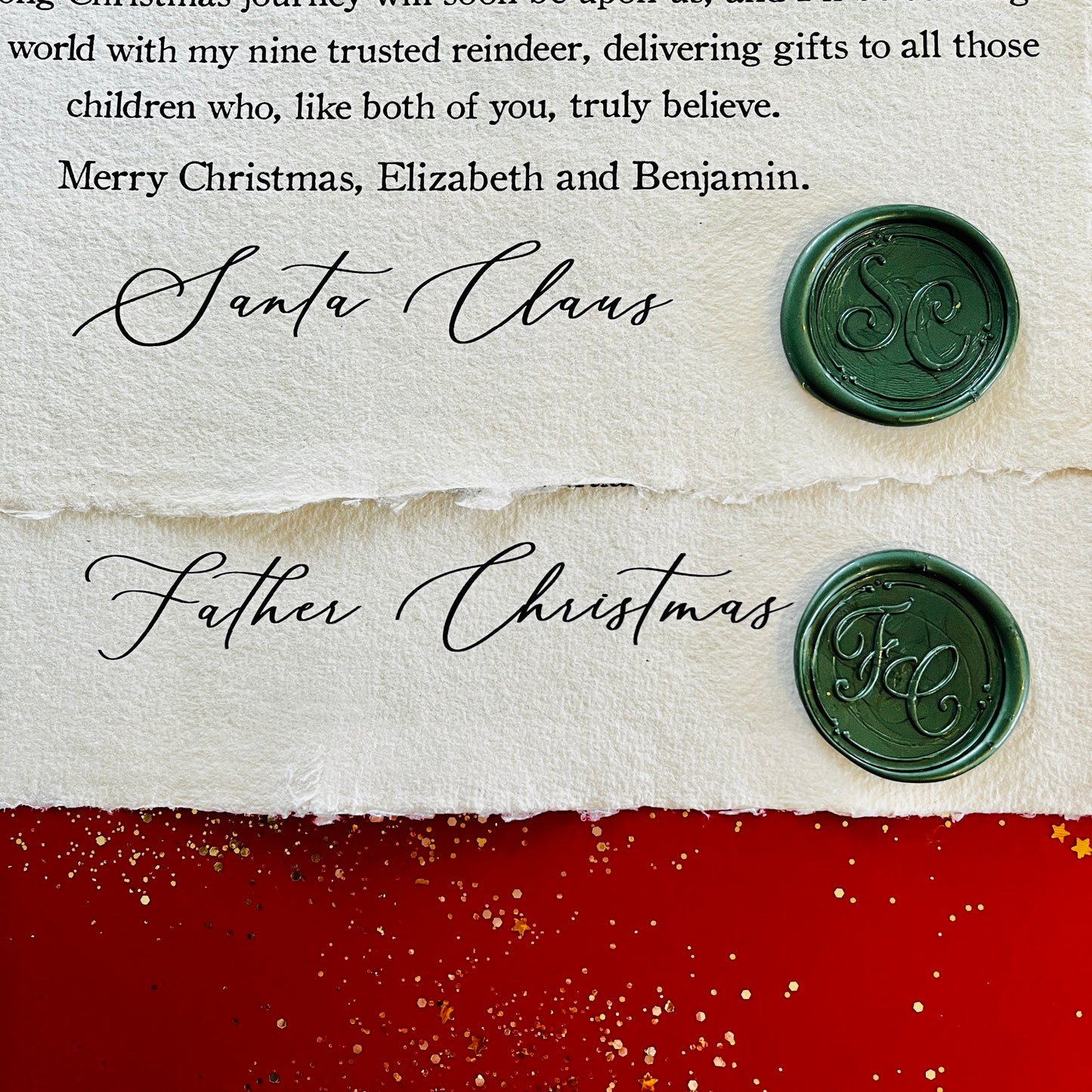 The Believe Letter from Father Christmas