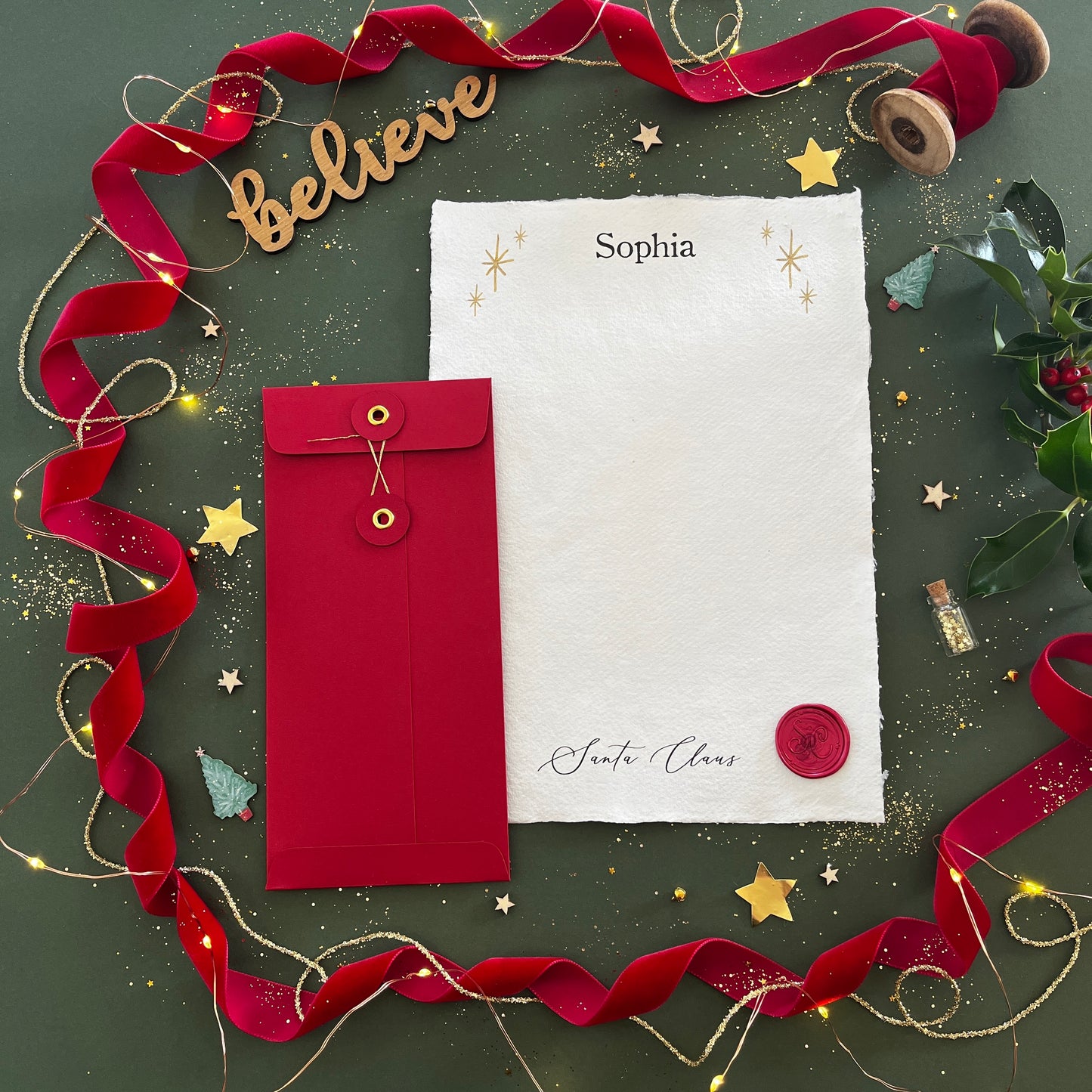 In Your Own Words - Custom Magical Letter from Father Christmas