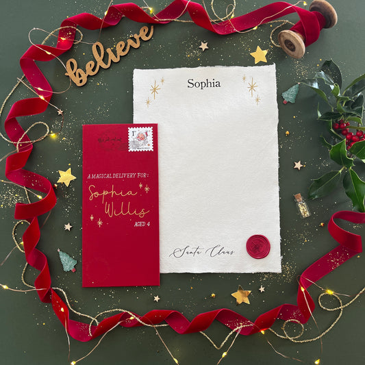 In Your Own Words - Custom Magical Letter from Father Christmas