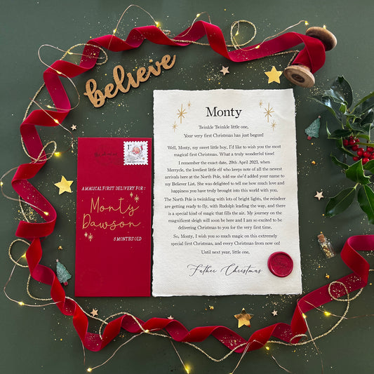 Baby's First Magical Letter From Father Christmas